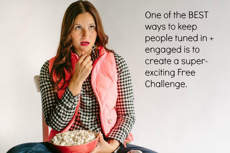 How To Get People RIDICULOUSLY Excited About Your Work … By Creating A “Free Challenge!”